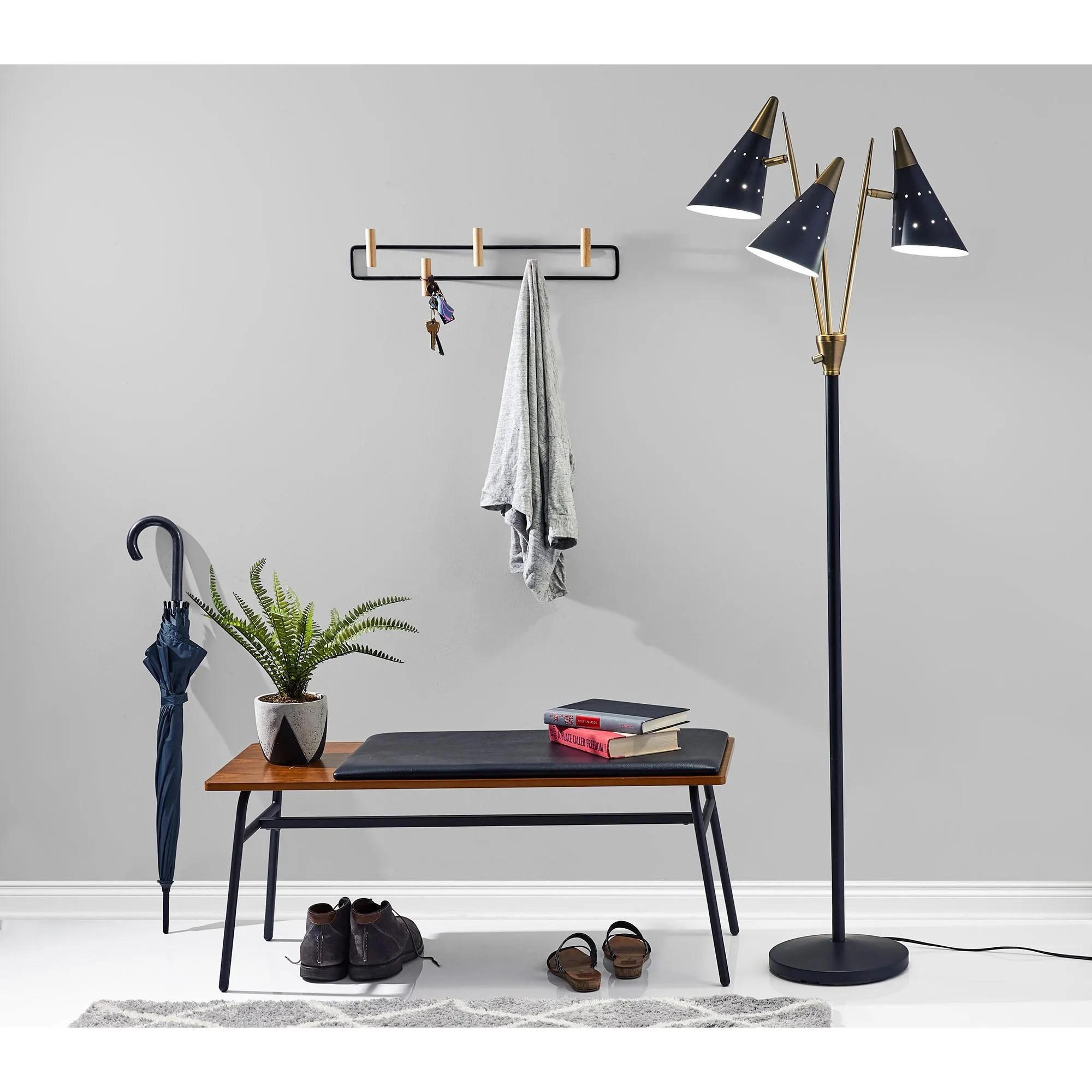 Nadine 3-Arm Floor Lamp