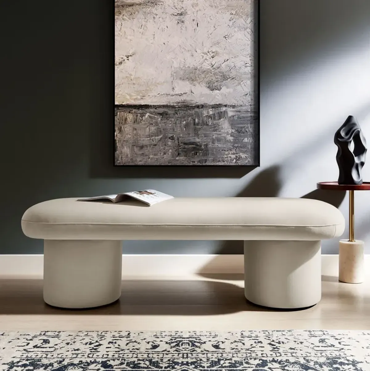 Orla Performance Velvet Bench by Modway