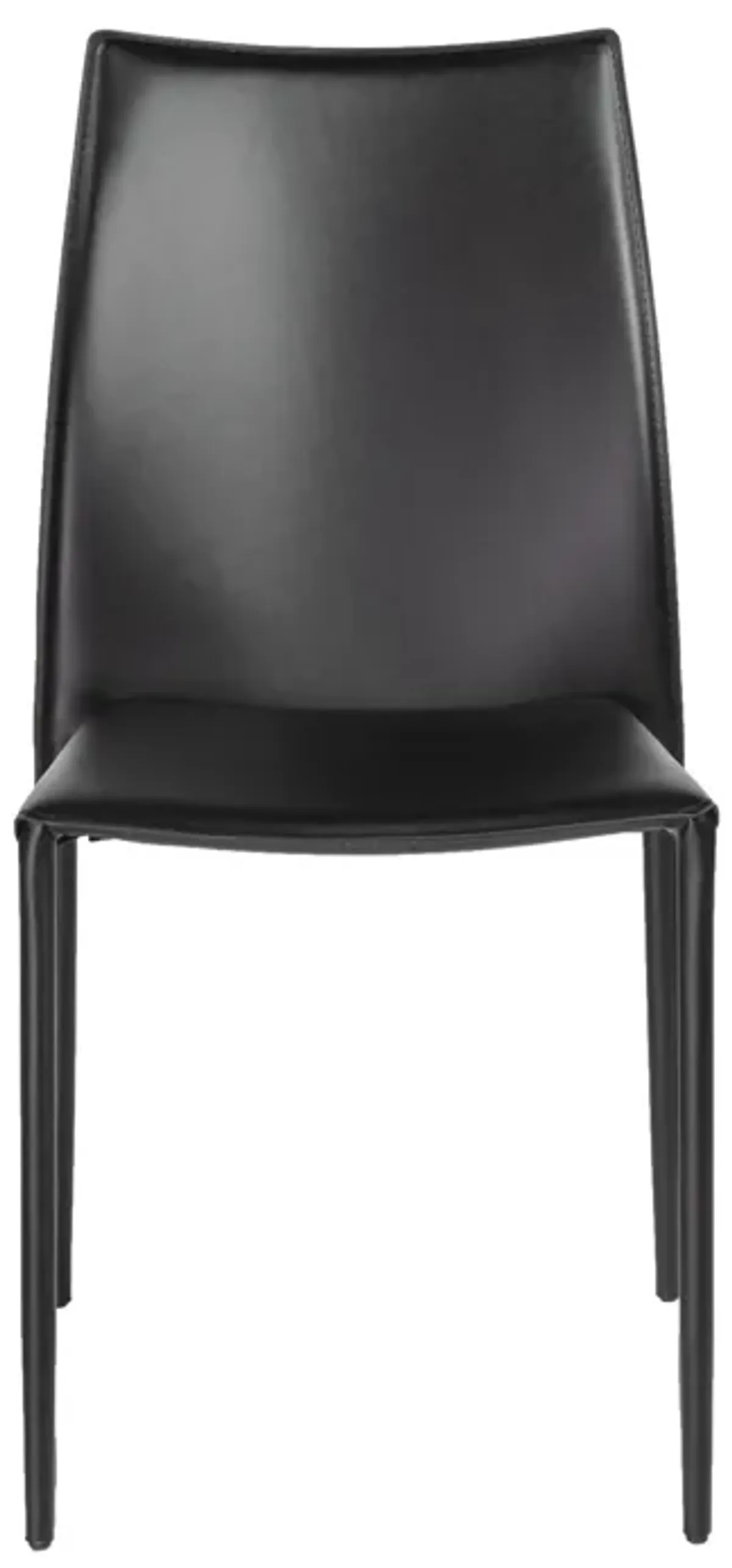 Dalia Stacking Side Chair in Black - Set of 2