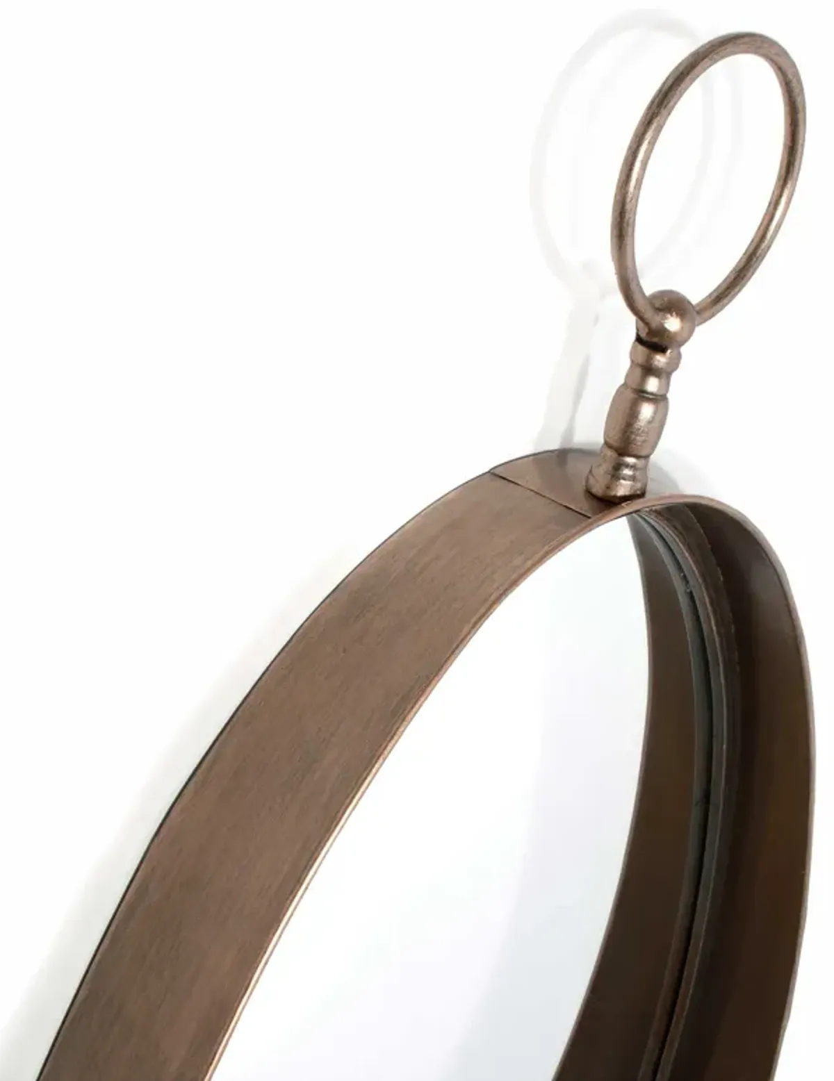 Macklin Metal Wall Mirror, Oval