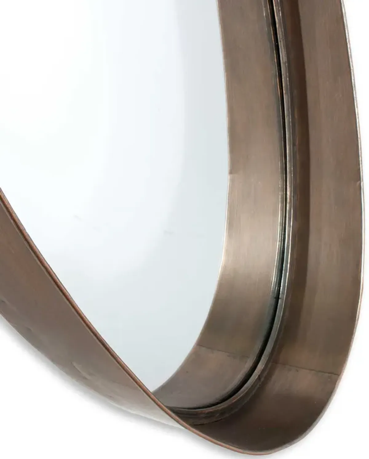 Macklin Metal Wall Mirror, Oval