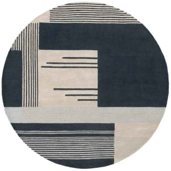 RODEO DRIVE Hand Tufted 6' x 6' Round area rug
