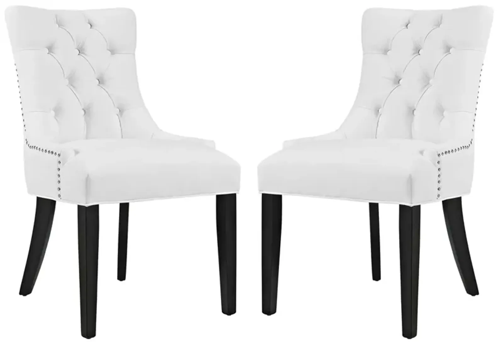 Regent Dining Side Chair Vinyl Set of 2