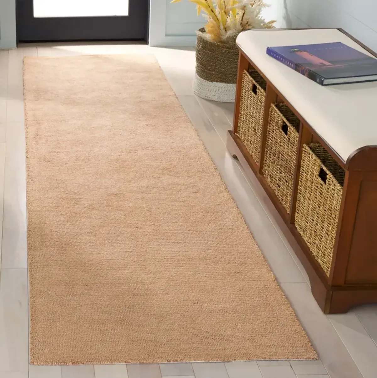 NATURAL FIBER 353 NATURAL 2'-3' x 9' Runner Rug