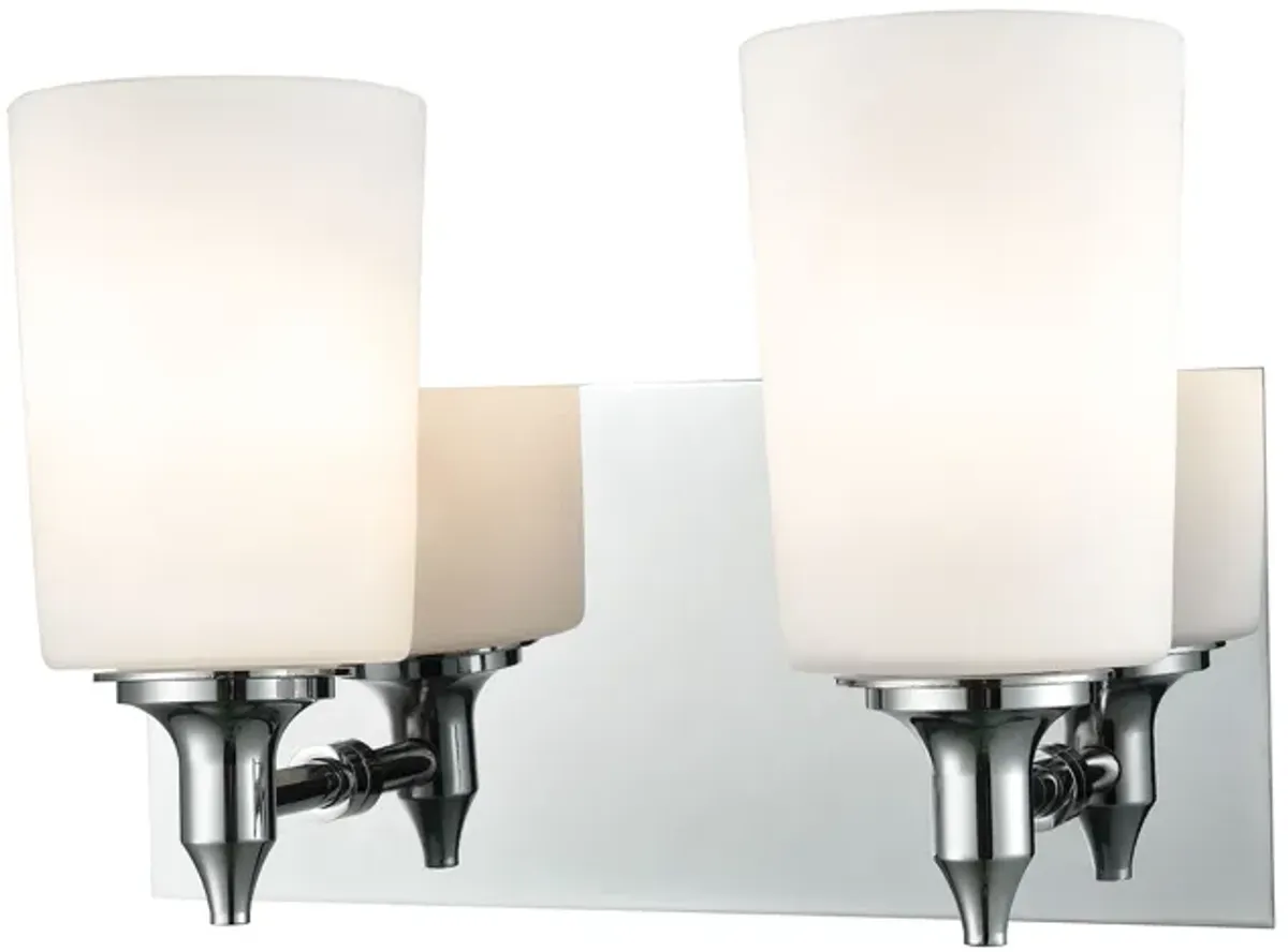 Alton Road 11" Wide 2-Light Vanity Light - Chrome