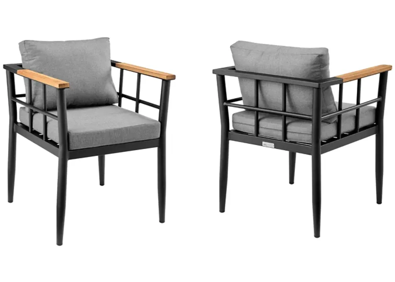 Ezra Outdoor Dining Chairs - Set of 2