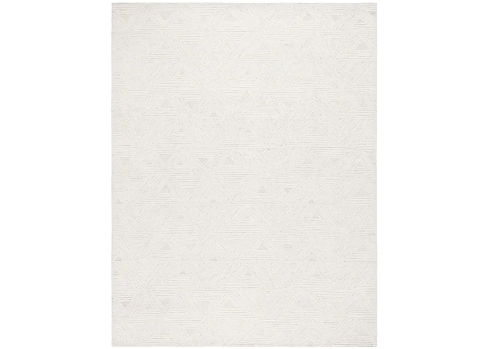 EBONY 217 IVORY  8' x 10' Large Rectangle Rug