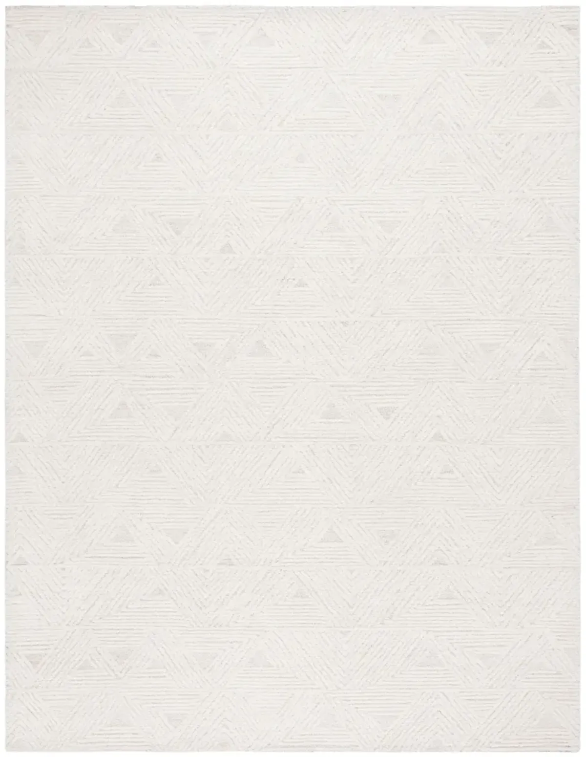 EBONY 217 IVORY  8' x 10' Large Rectangle Rug