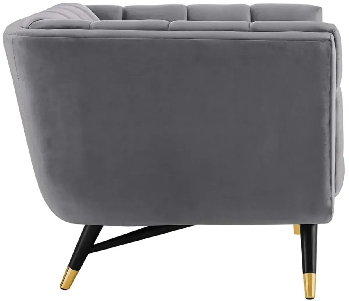 Adept Performance Velvet Armchair