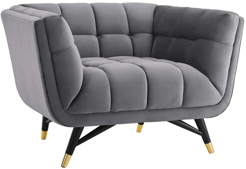 Adept Performance Velvet Armchair