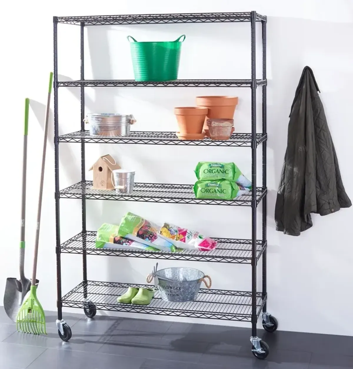 JULIET 6 TIER HEAVY DUTY SHELVE