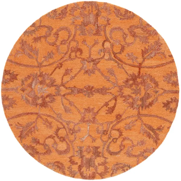 ANATOLIA Hand Tufted 6' x 6' Round area rug