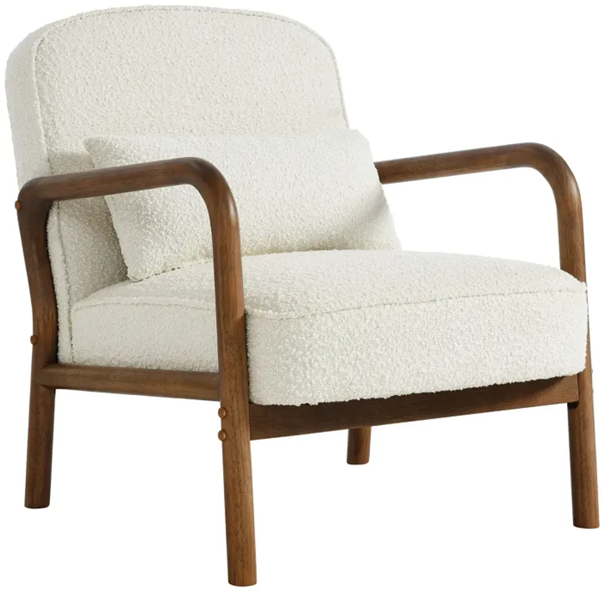 Charlie Boucle Upholstered Armchair by Modway