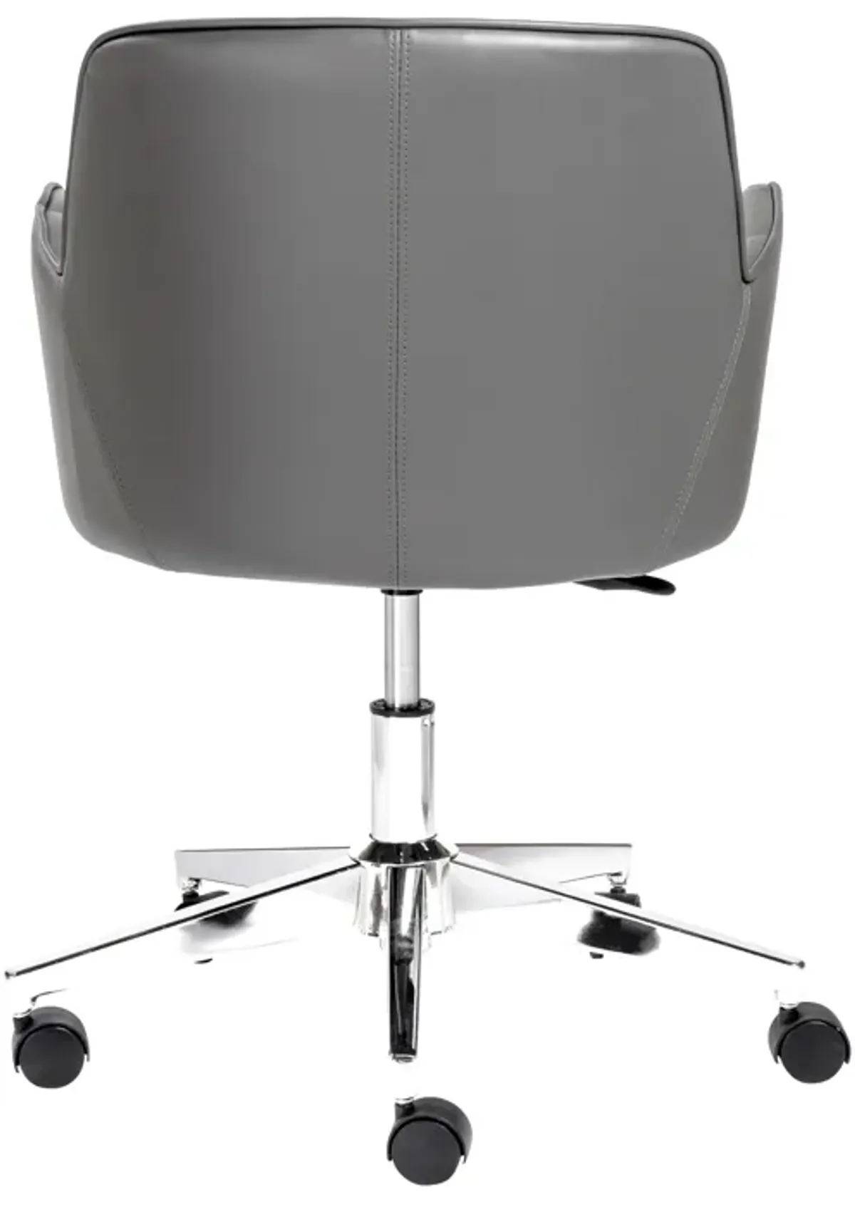 Sunny Pro Office Chair in Gray with Chrome Base