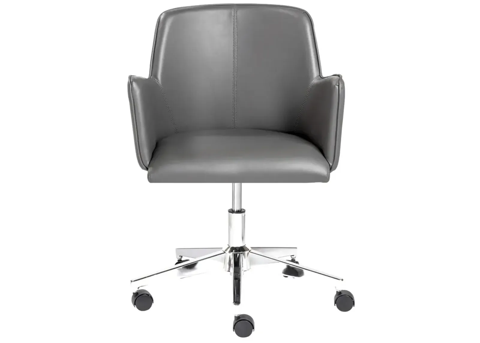 Sunny Pro Office Chair in Gray with Chrome Base