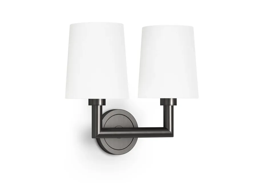 Legend Oil Rubbed Bronze Double Sconce 