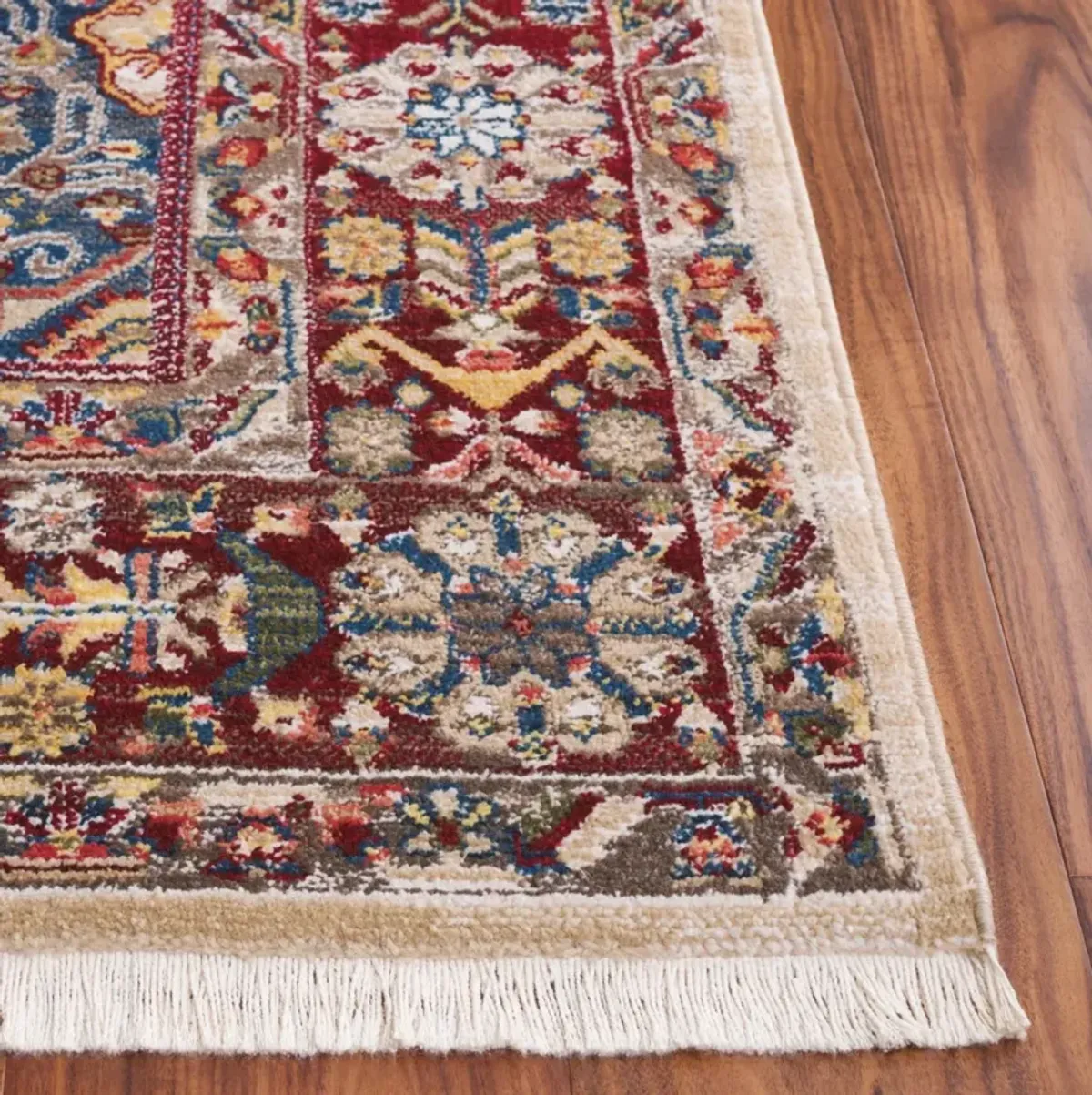 KASHAN 305 IVORY  2'-6' x 6' Runner Rug