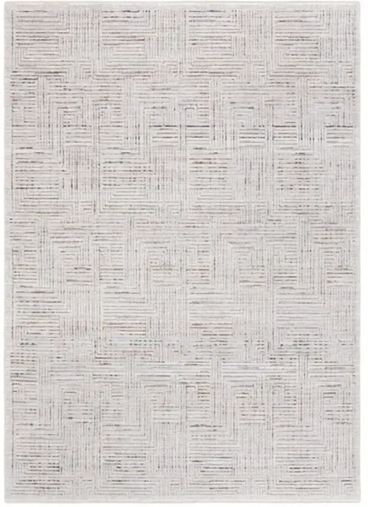 HARLOW 105 Grey  5'-3' X 7'-6' Medium Rectangle Rug