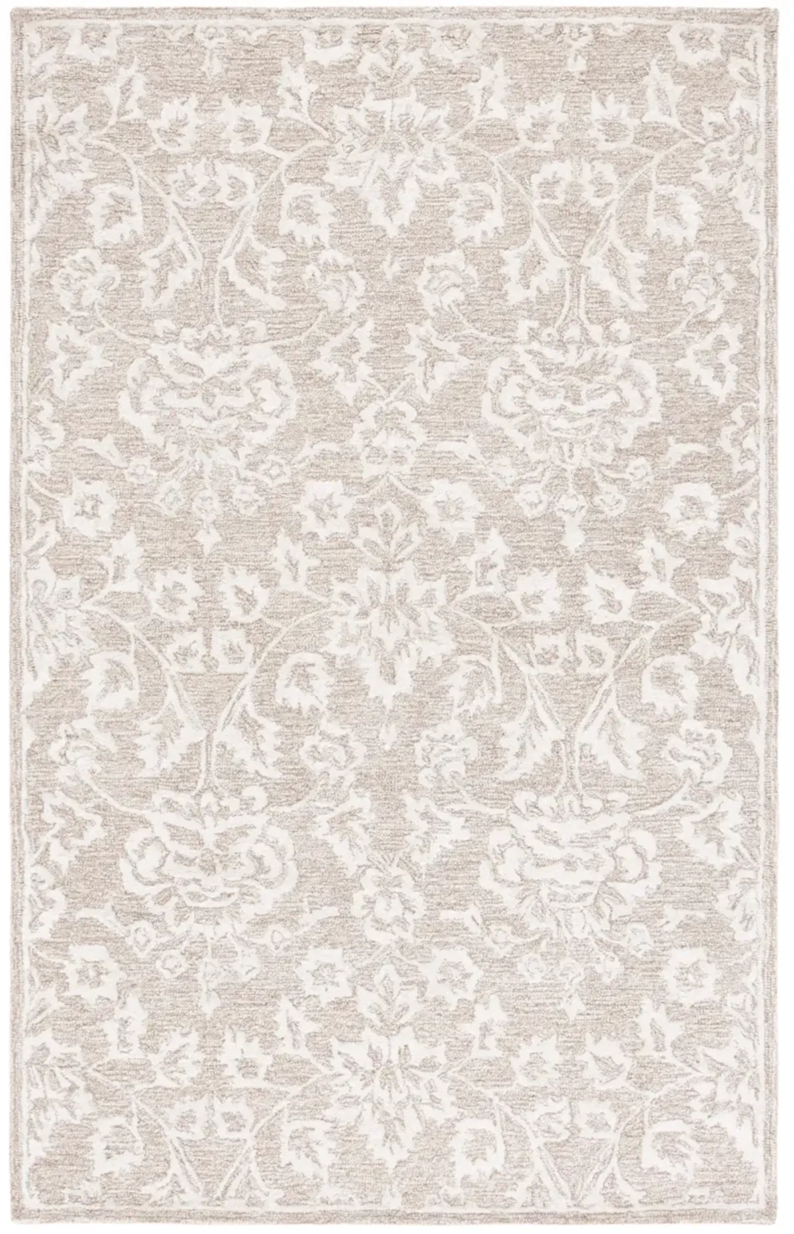 GLAMOUR 551 BEIGE  4' x 6' Small Rectangle Rug