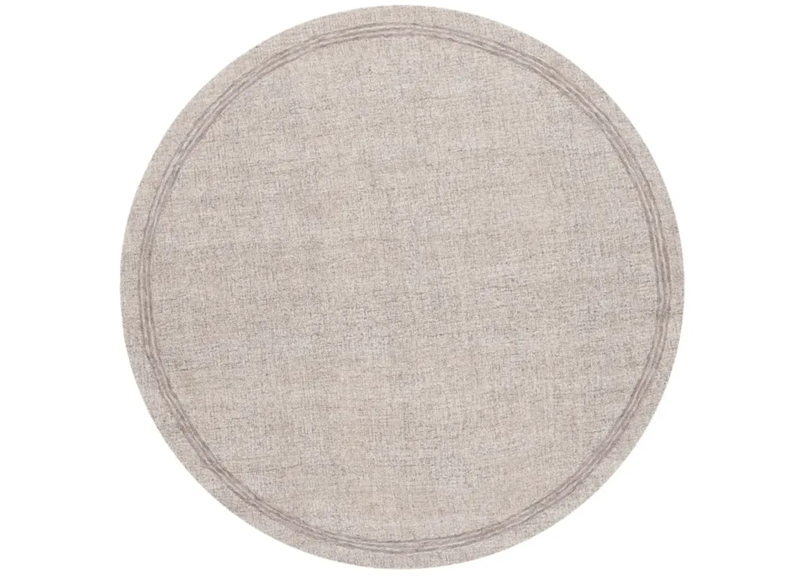 EBONY 361 GREY 6' x 6' Round Round Rug