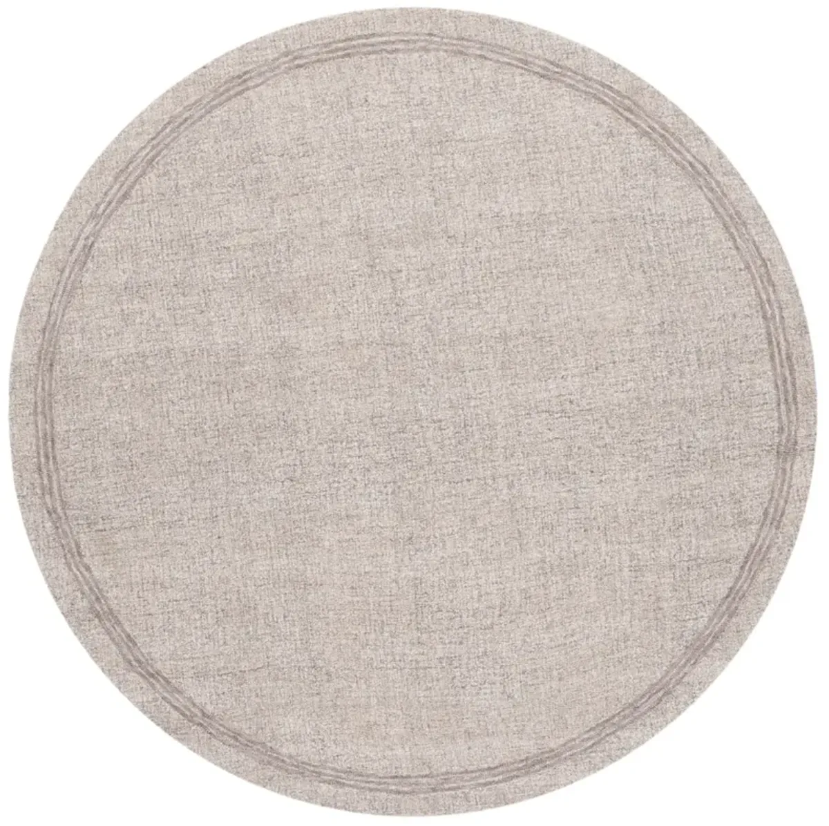 EBONY 361 GREY 6' x 6' Round Round Rug