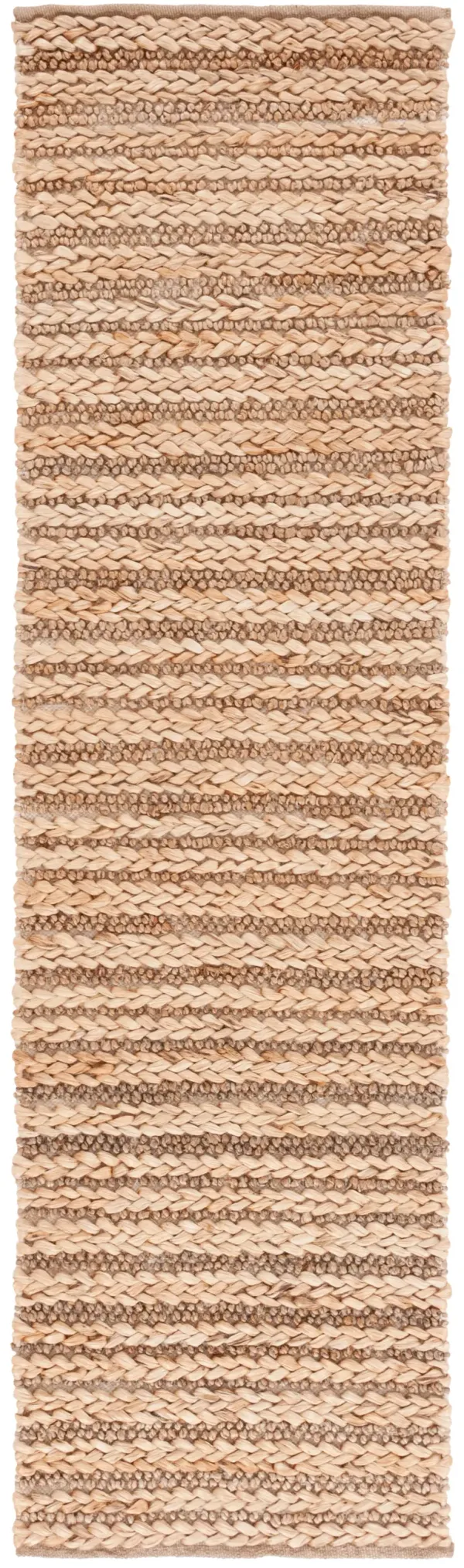 NATURAL FIBER Hand Woven 2'-3' x 8' runner