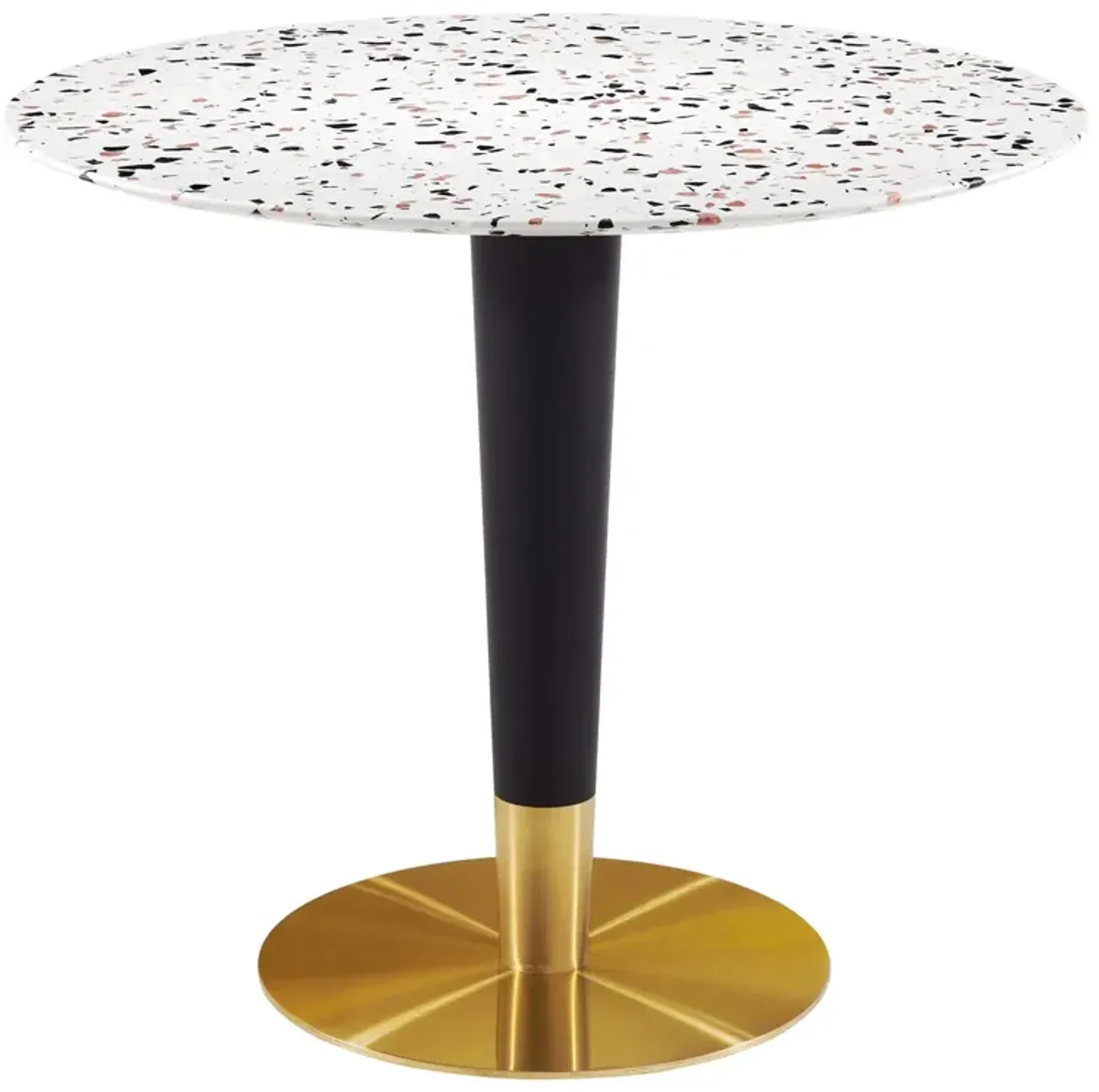 Zinque 36" Round Terrazzo Dining Table