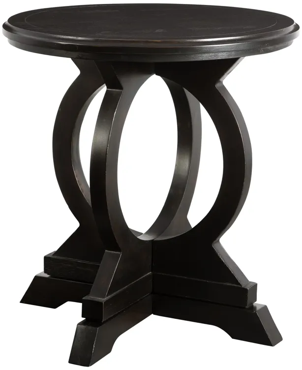 Maiva Black Side Table