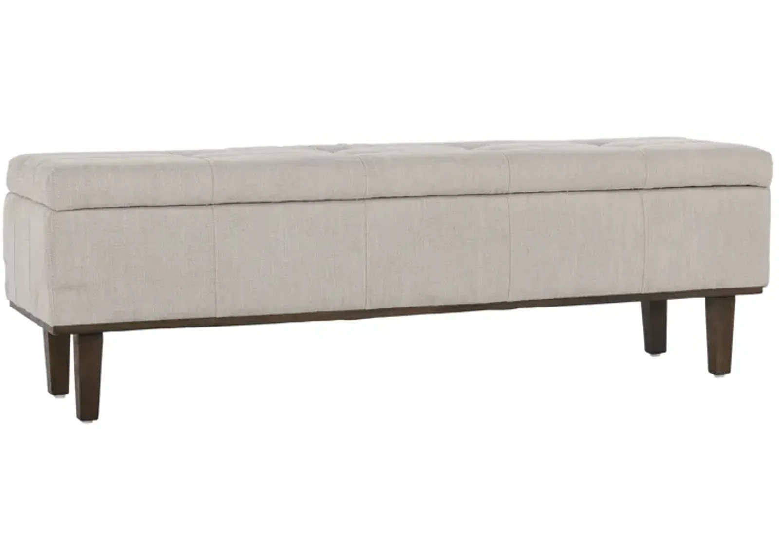 Louise Tufted Storage Bench 54" By Kosas Home