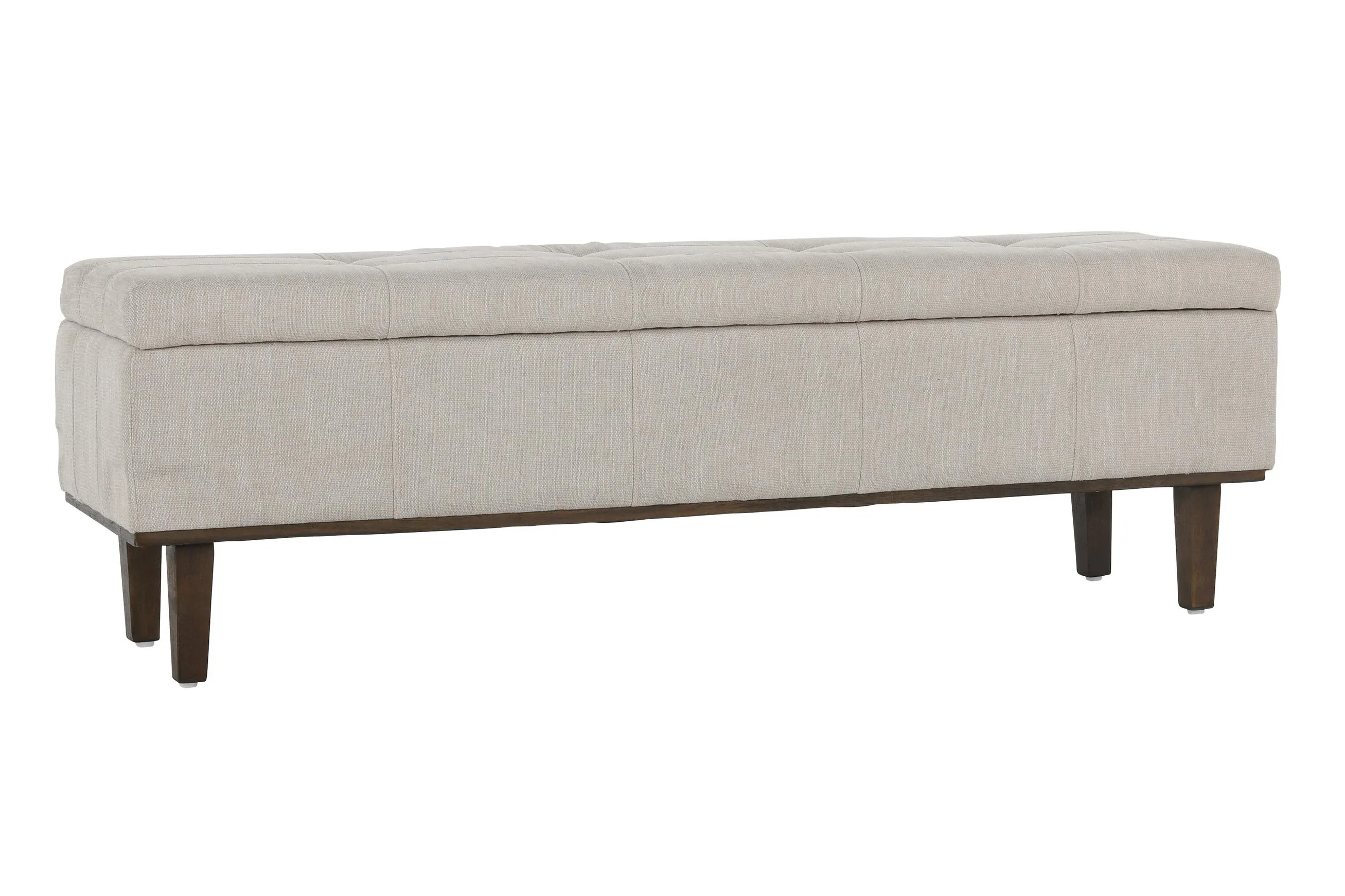 Louise Tufted Storage Bench 54" By Kosas Home