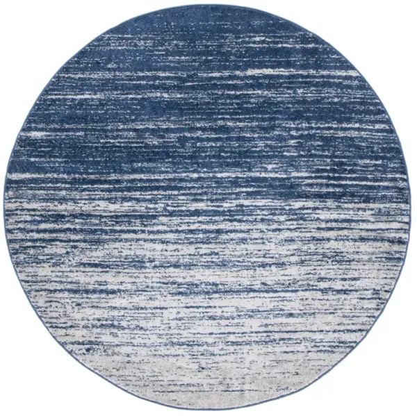 ADIRONDACK 113 NAVY  10' x 10' Round Round Rug