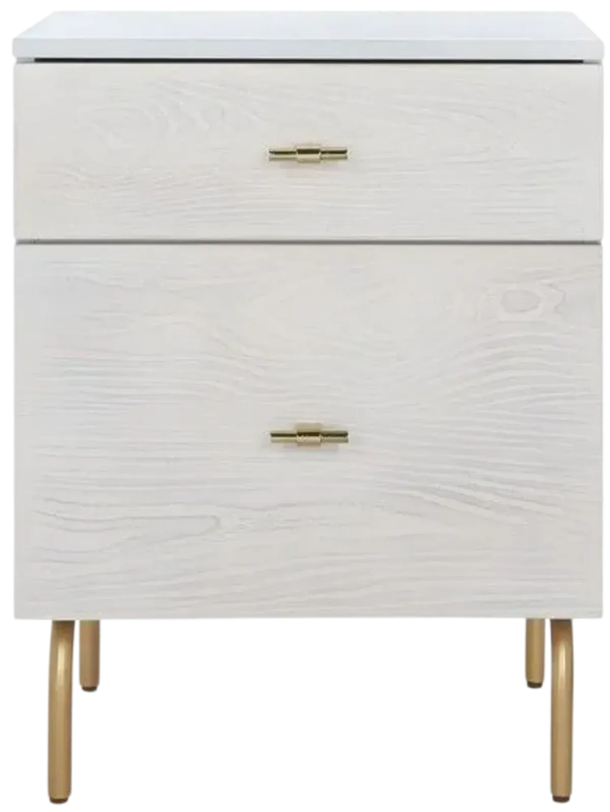 Genevieve 2 Drawer Nightstand