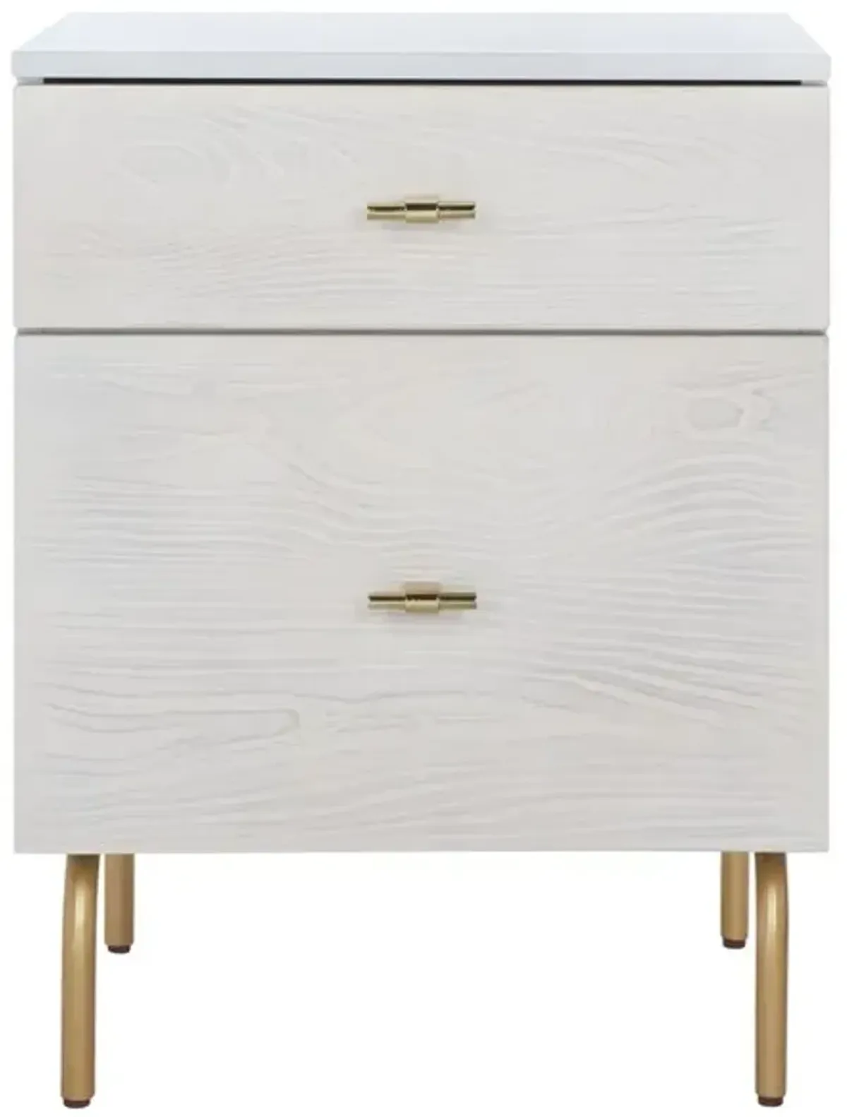 Genevieve 2 Drawer Nightstand