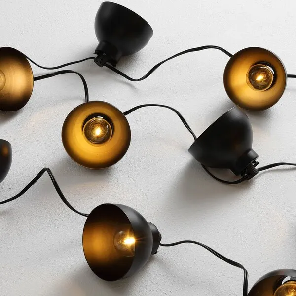 CLAUDIE LED OUTDOOR STRING LIGHTS