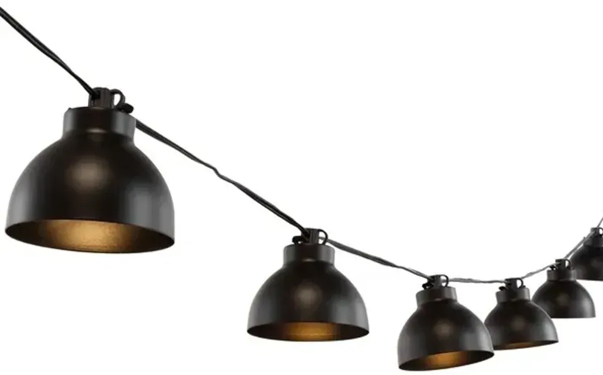 CLAUDIE LED OUTDOOR STRING LIGHTS