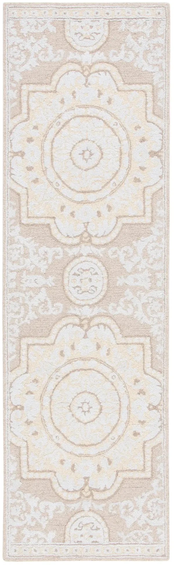 ABSTRACT Hand Tufted 2'-3' x 8' runner