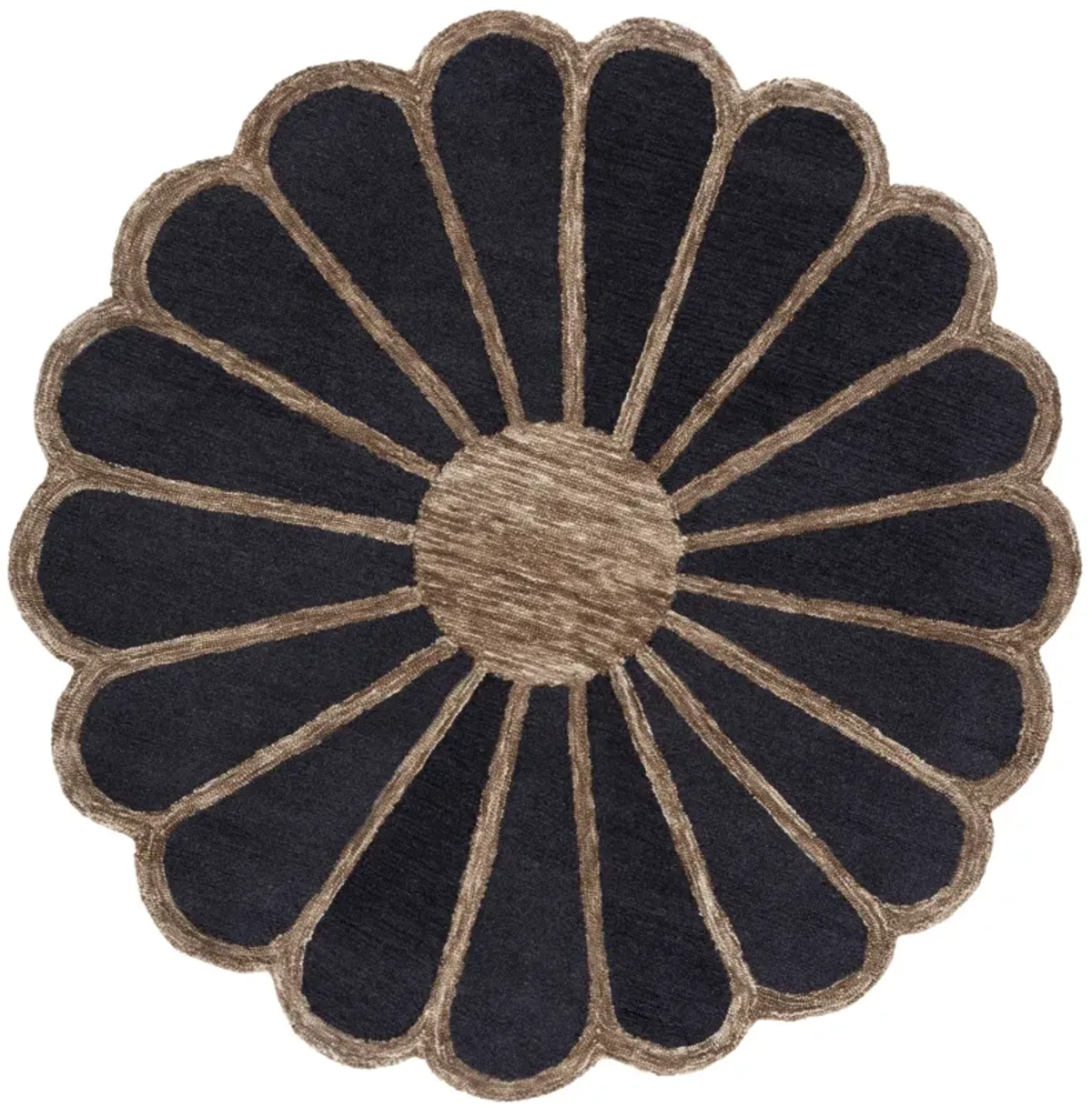 NOVELTY Hand Tufted 3' x 3' Round area rug