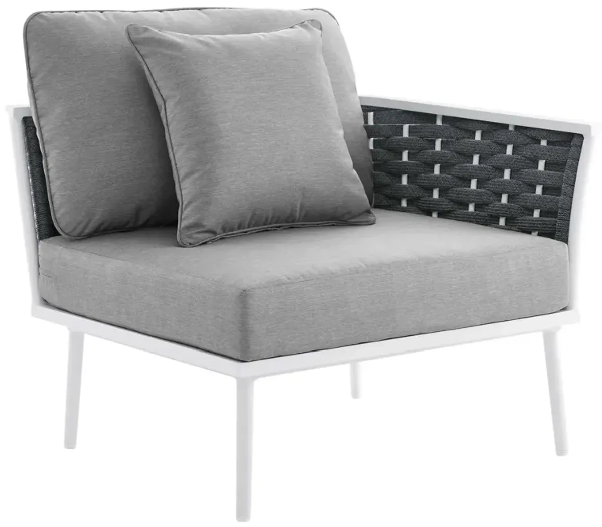 Stance 8 Piece Outdoor Patio Aluminum Sectional Sofa Set