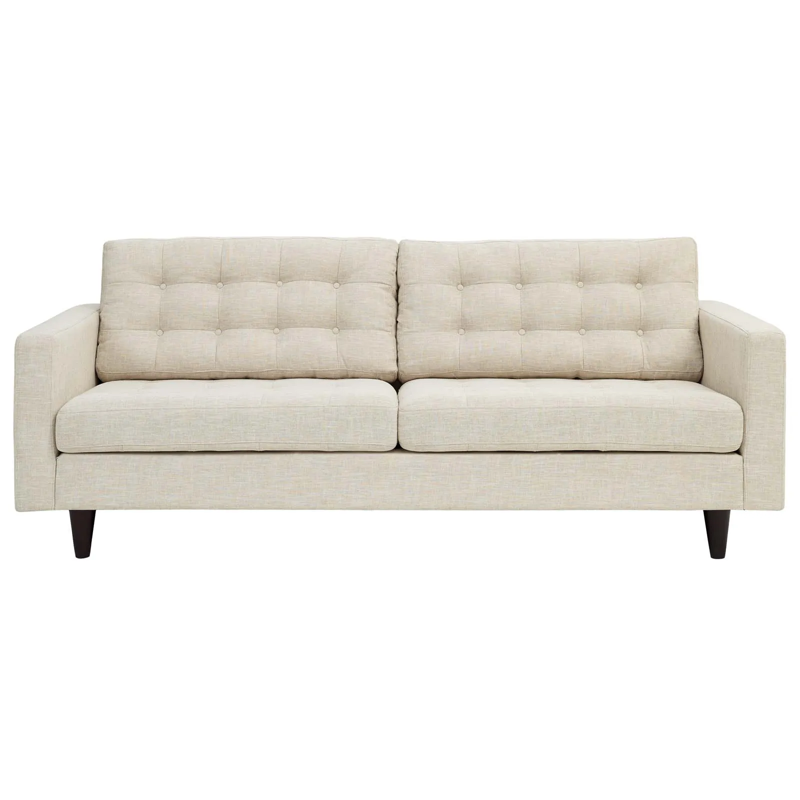 Empress Upholstered Fabric Sofa