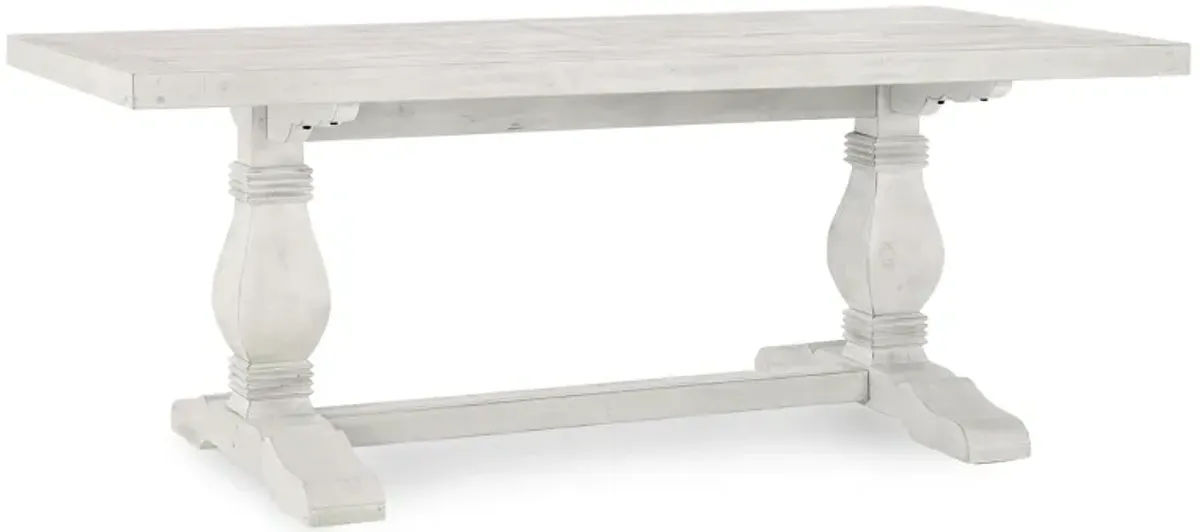 Quincy 78" Dining Table Nordic Ivory