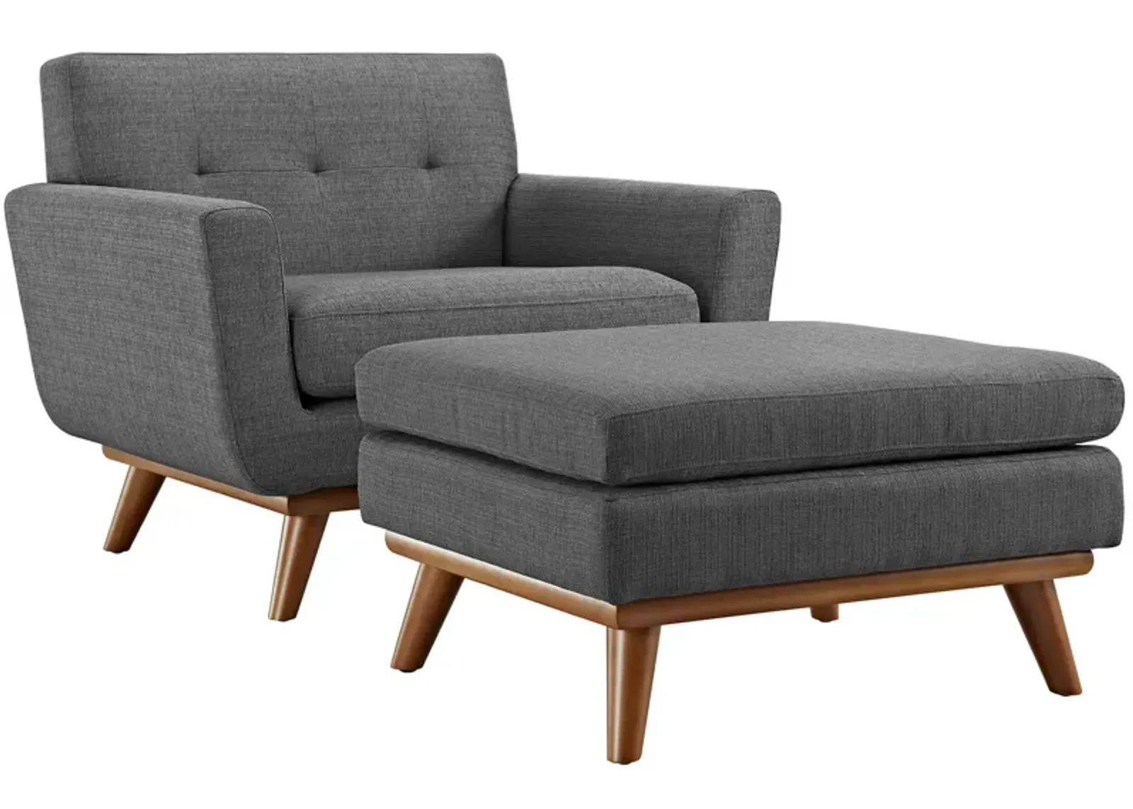 Engage 2 Piece Armchair and Ottoman