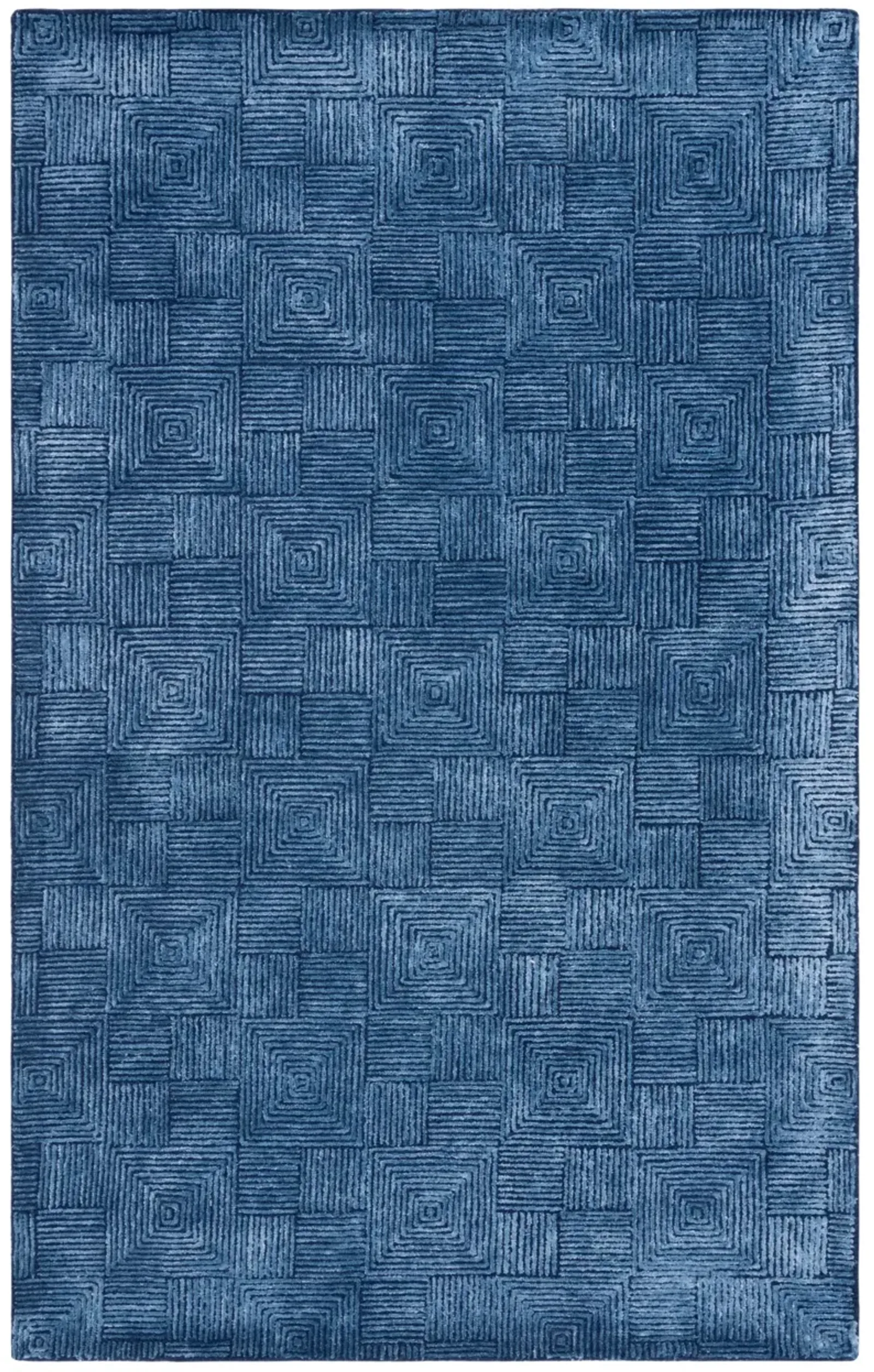 GLAMOUR 401 NAVY 6' x 9' Medium Rectangle Rug