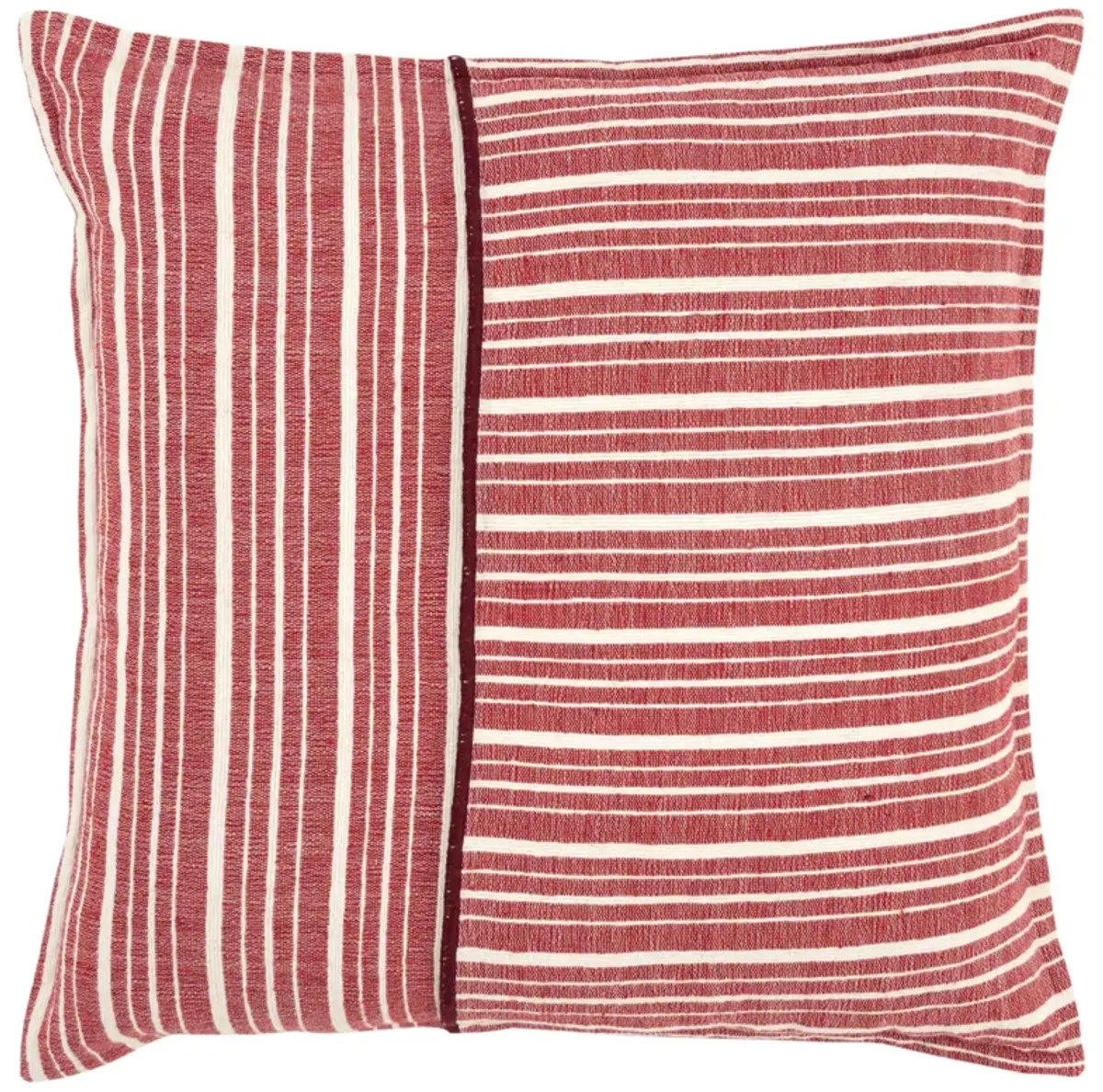 Stripe Red Pillow