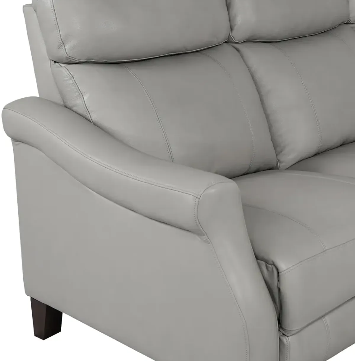 Felicity 84" Zero Gravity Power Reclining Sofa in Silver Leather