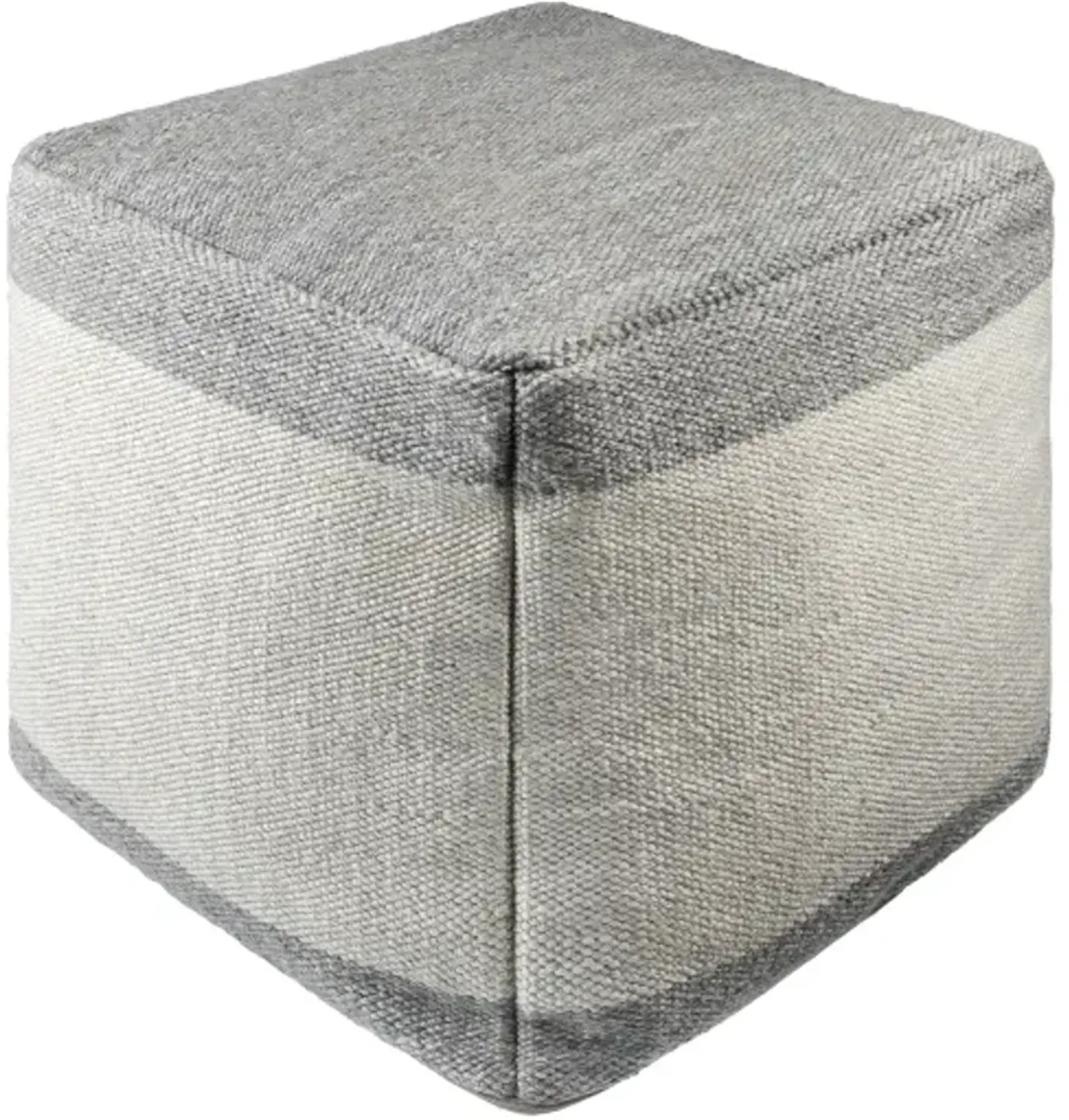 Latvia LVPF-001 18"H x 18"W x 18"D Pouf