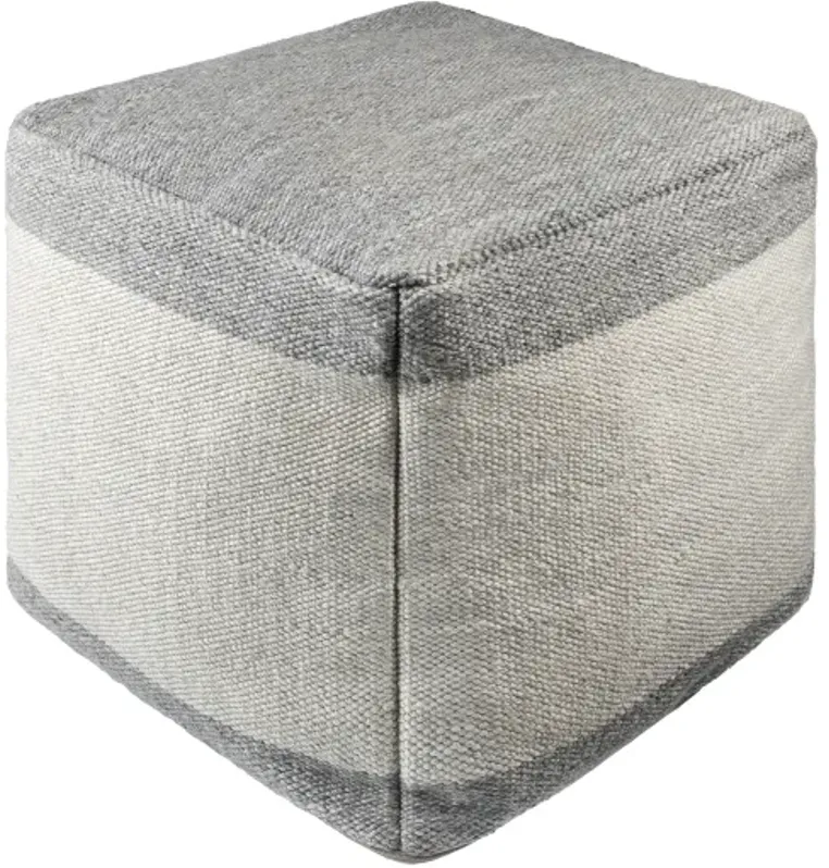 Latvia LVPF-001 18"H x 18"W x 18"D Pouf