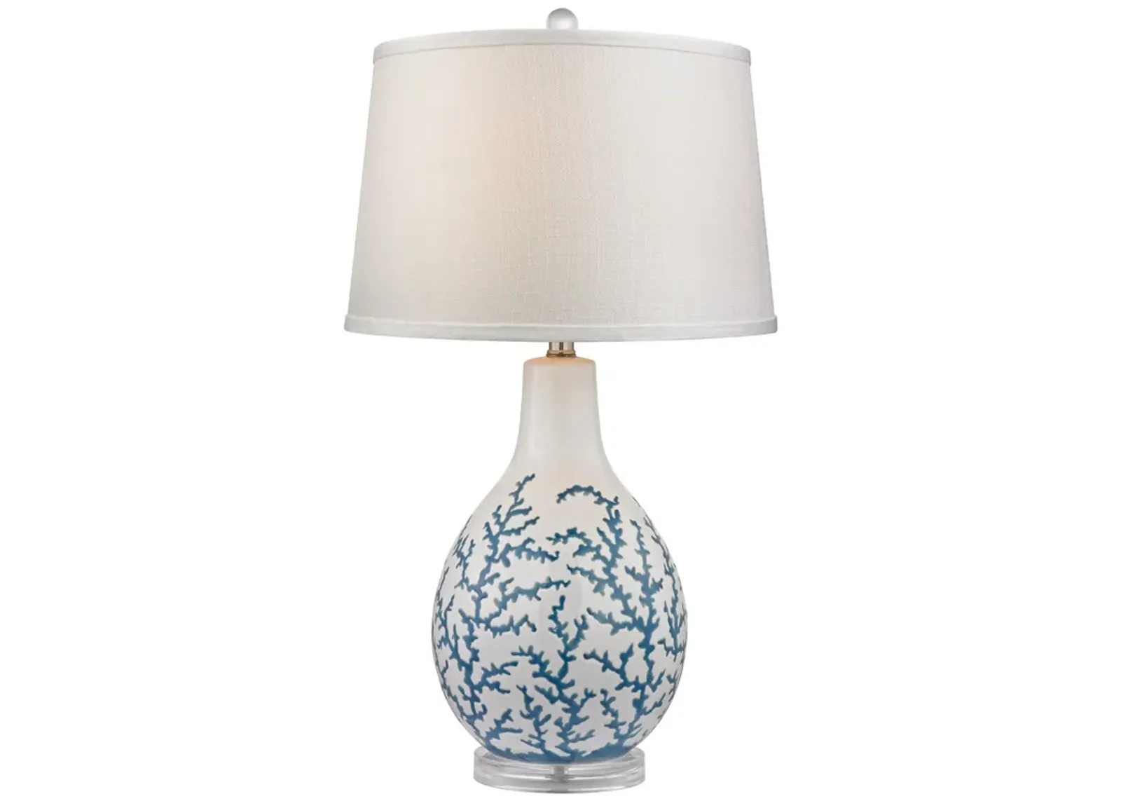 Sixpenny 27" High 1-Light Table Lamp - Pale Blue