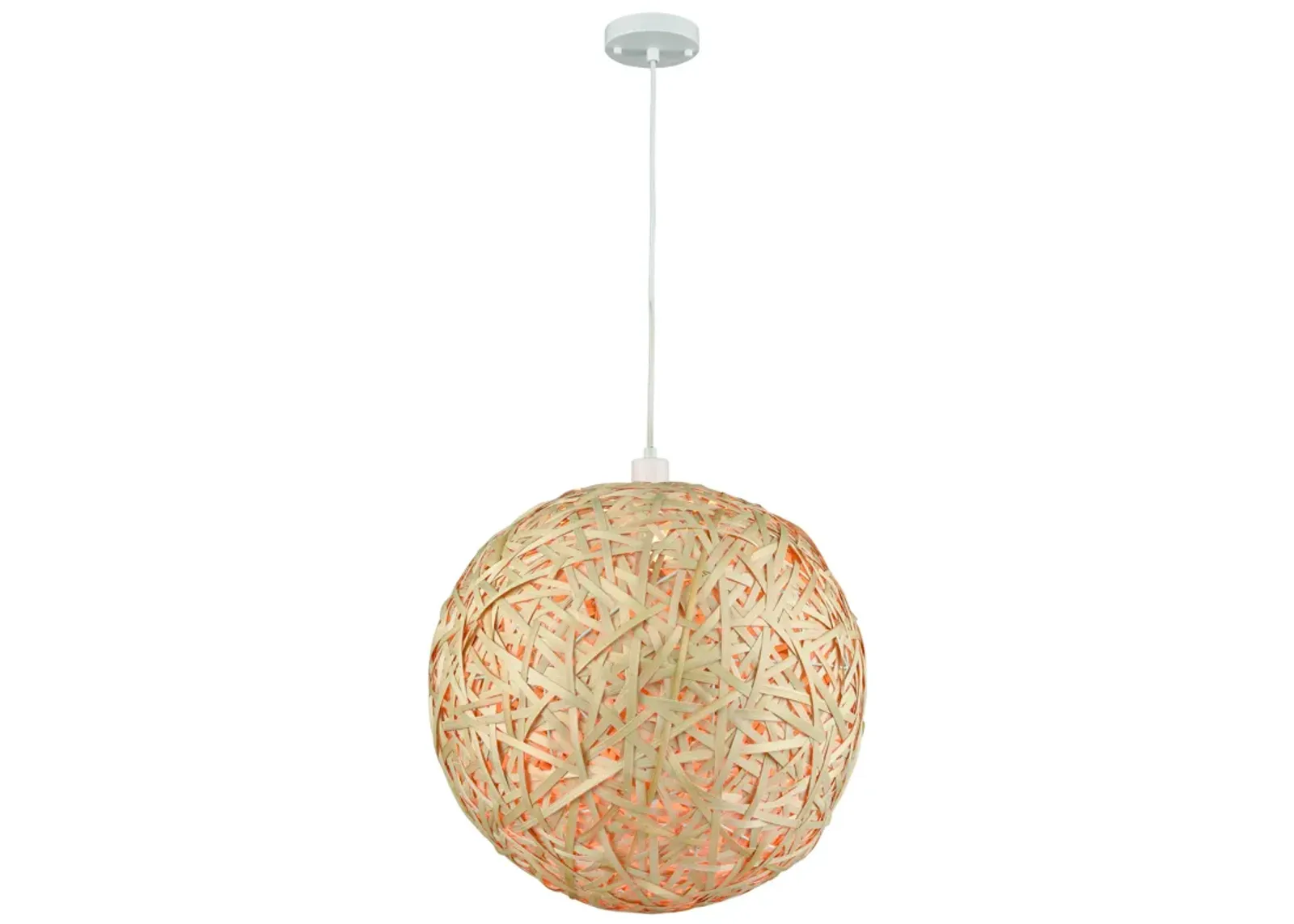 Sirocco 20" Wide 1-Light Pendant - Natural