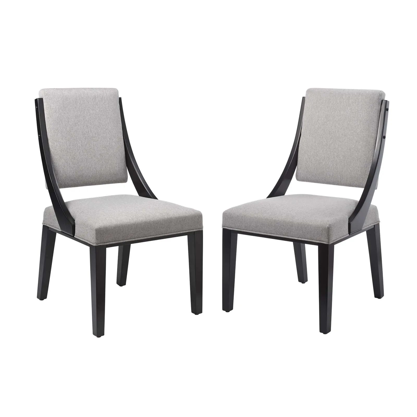 Cambridge Upholstered Fabric Dining Chairs - Set of 2