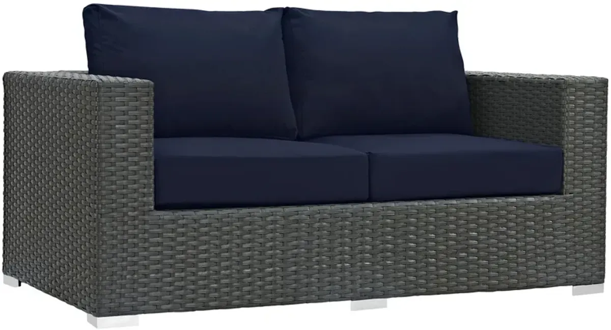 Sojourn Outdoor Patio Sunbrella® Loveseat